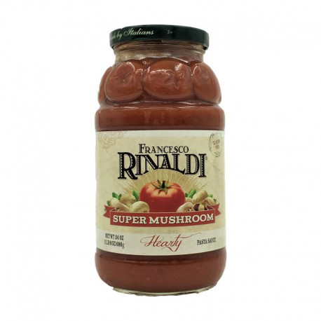 Francesco Rinaldi Hearty Super Mushroom Pasta Sauce